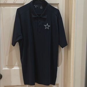 Dallas Cowboys Antigua Navy Blue Polo Shirt
